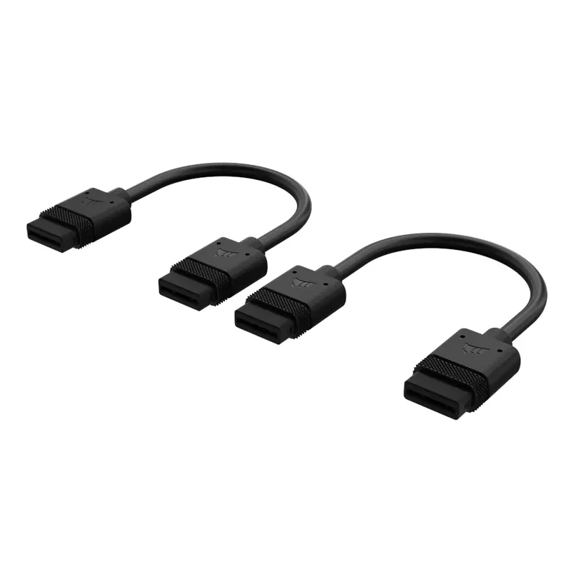 Product Image for Corsair iCUE Link Cables 2x 100mm (straight connectors)