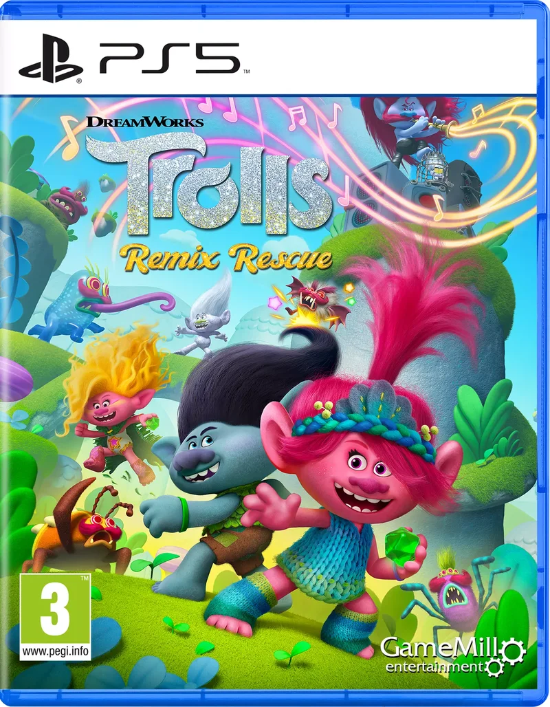 Product Image for DreamWorks Trolls Remix Rescue (PS5) - Äventyrsspel | Webhallen