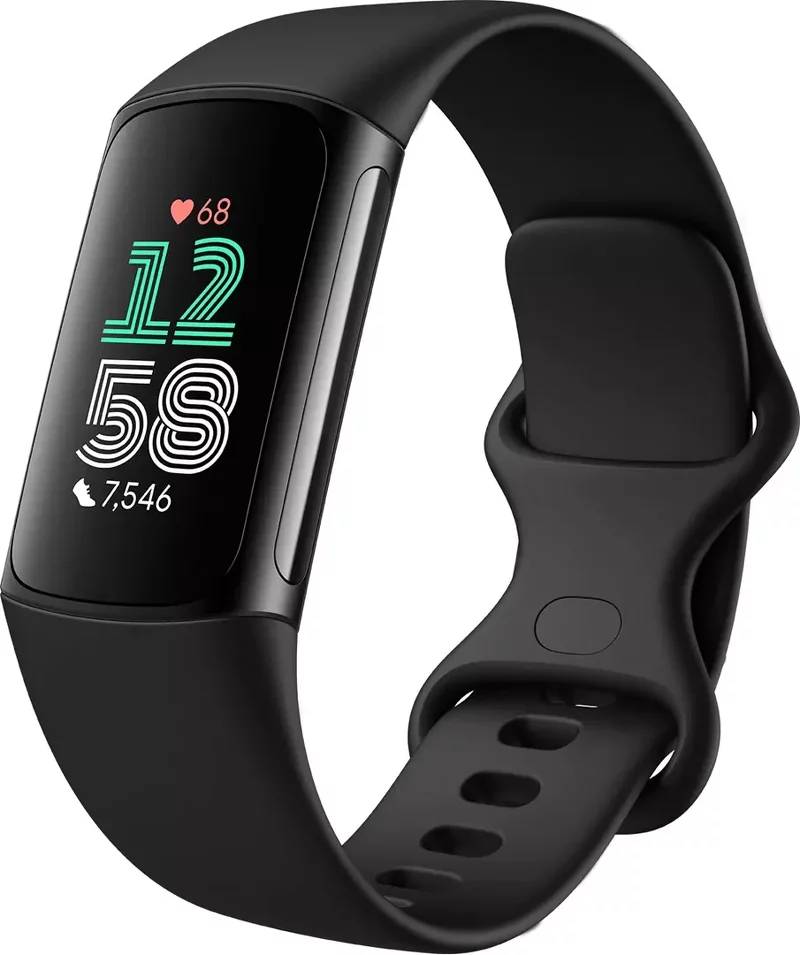 Product Image for Fitbit Charge 6 / Obsidian Band / Black Aluminum Case