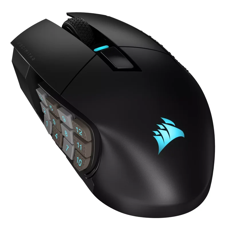 Product Image for Datormus - Corsair Scimitar Elite Wireless MMO Gaming Mouse - Gamingmus | Webhallen