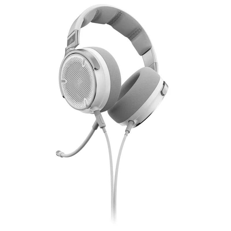 Product Image for Corsair Virtuoso PRO Wired Open Back Streaming/Gaming Headset - White