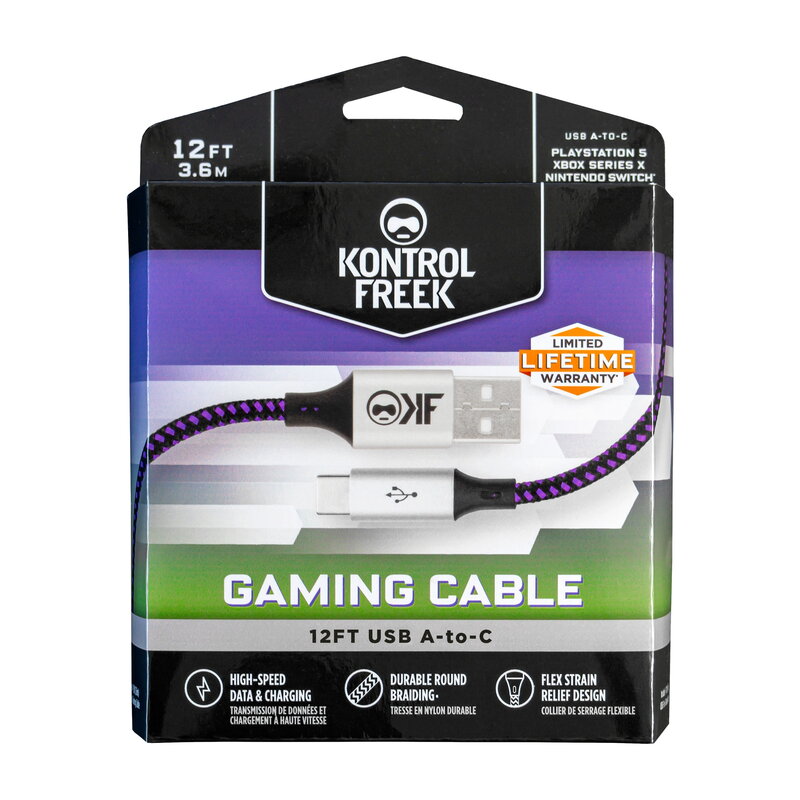 KontrolFreek PS5 Laddningskabel (3.6m)