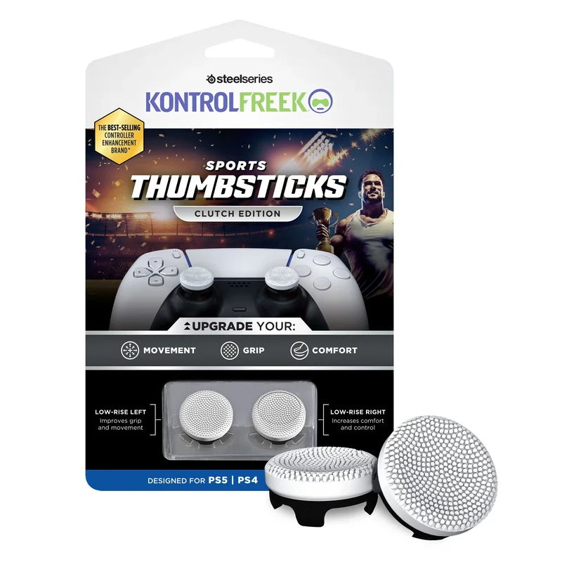 Product Image for KontrolFreek Sports - Clutch White/Black- PS5