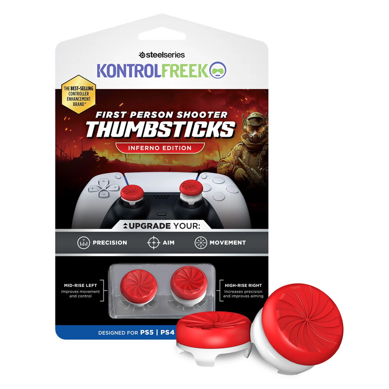 KontrolFreek FPS - Inferno Red/White - PS5