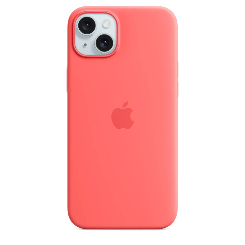 Product Image for Apple iPhone 15 Plus Silicone Case med MagSafe - Guava