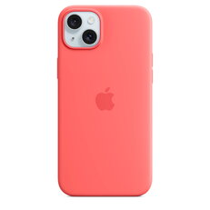 iPhone 15 Plus Silicone Case med MagSafe - Guava