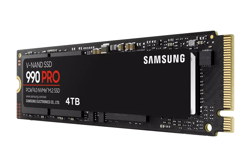 Product Image for Samsung 990 Pro series SSD 4TB M.2 (MZ-V9P4T0BW) - Intern M.2 SSD | Webhallen