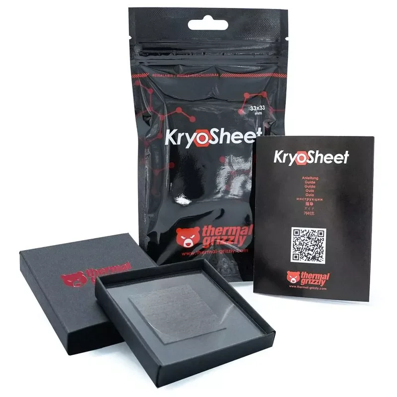 Product Image for Thermal Grizzly KryoSheet Thermal Pad - 33 x 33mm - Kylpasta | Webhallen