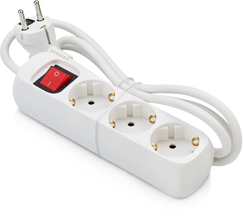 Product Image for Andersson Grenuttag 3x uttag med brytare - 1.5m - Elkablage & Grenuttag | Webhallen