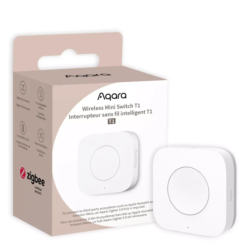 Product Image for Aqara Wireless Mini Switch T1 - Controller | Webhallen