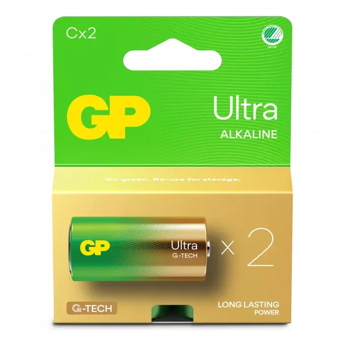 Product Image for GP Ultra Alkaline C Svanenmärkt 2-pack - Special/Universal | Webhallen