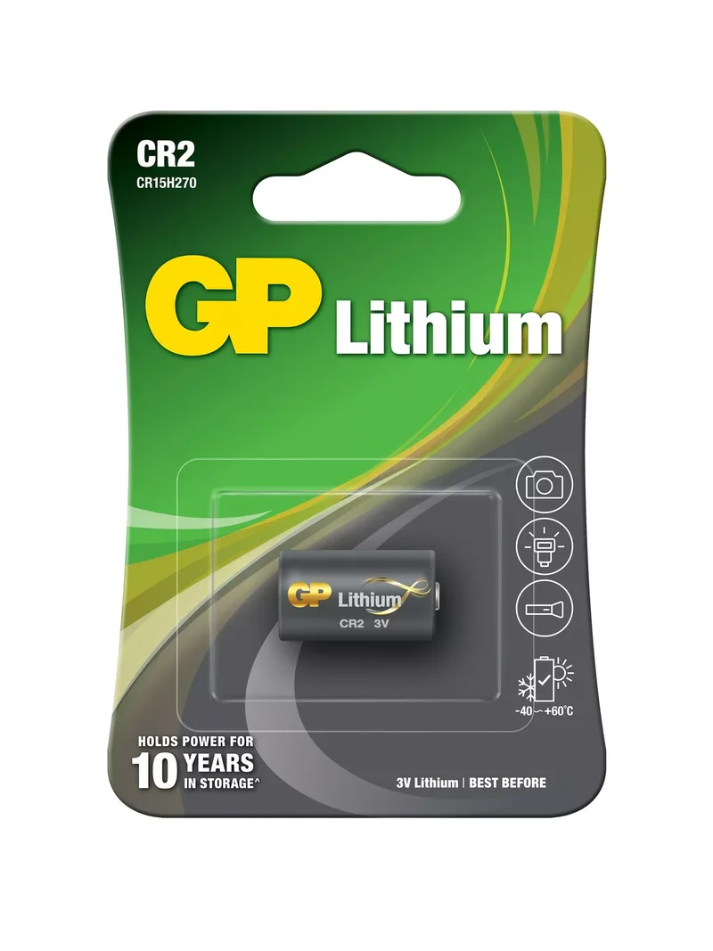 Product Image for GP Litium CR2 1-pack - Knappcell | Webhallen