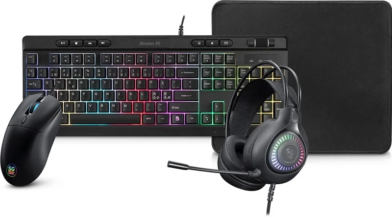 Product Image for Mission SG GGB 2.3 - Gamingpaket - Gamingtangentbord | Webhallen