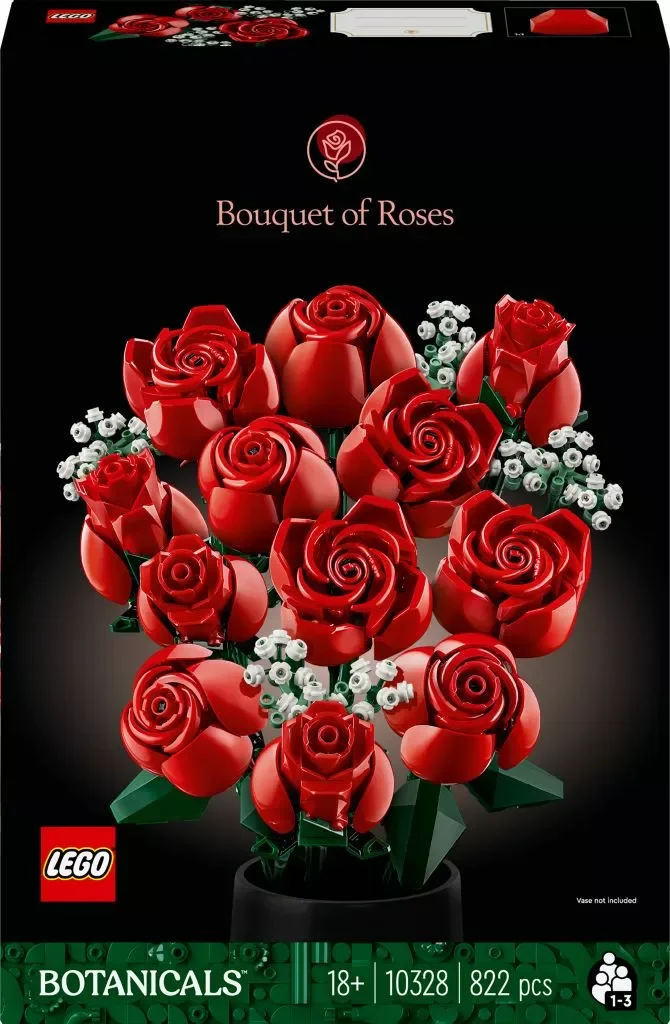 Product Image for LEGO Botanicals Bukett med rosor 10328