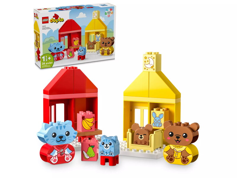 LEGO DUPLO My First Vardagsrutiner: mat och nattning 10414