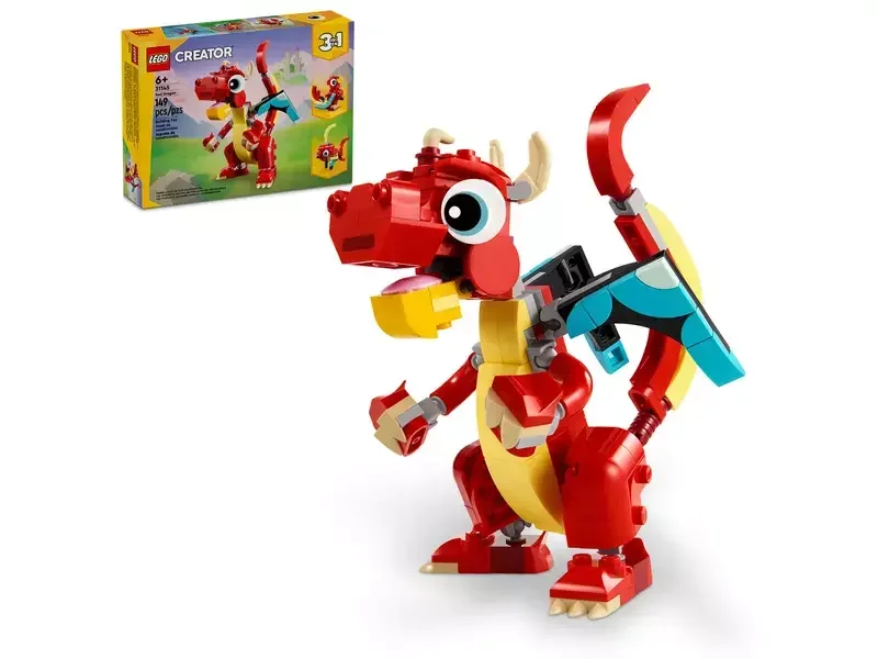Product Image for LEGO Creator Röd drake 31145