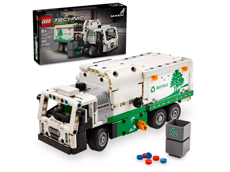 Product Image for LEGO Technic Mack® LR Electric sopbil 42167