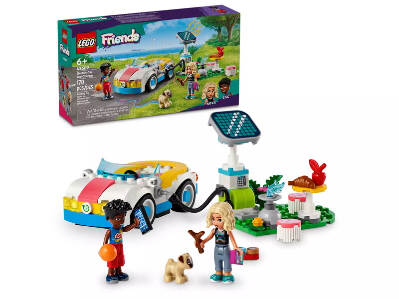 LEGO Friends Elbil och laddstation 42609
