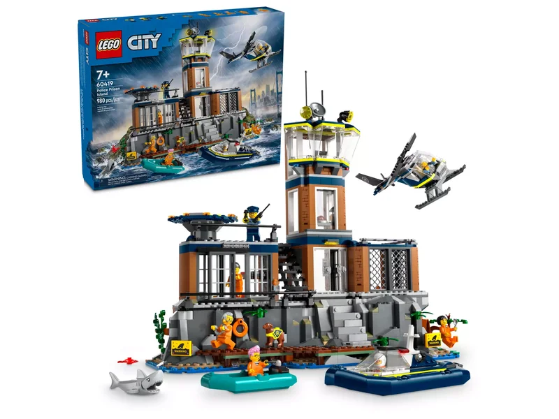 Product Image for LEGO City Police Polisens fängelseö 60419