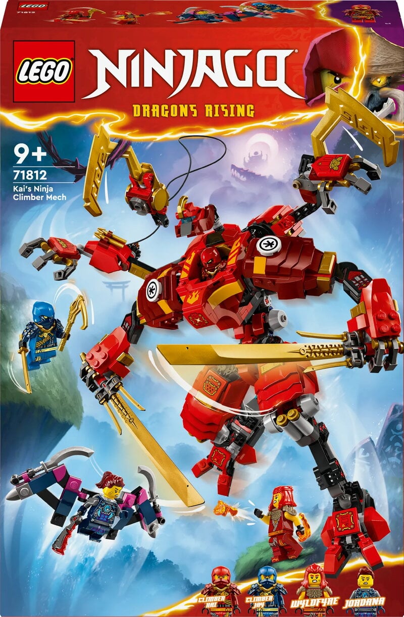 LEGO Ninjago Kais klätterrobot 71812