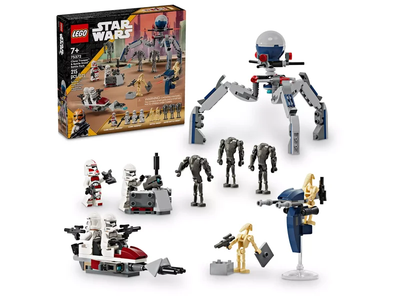 Product Image for LEGO Star Wars Clone Trooper & Battle Droid Battle Pack 75372