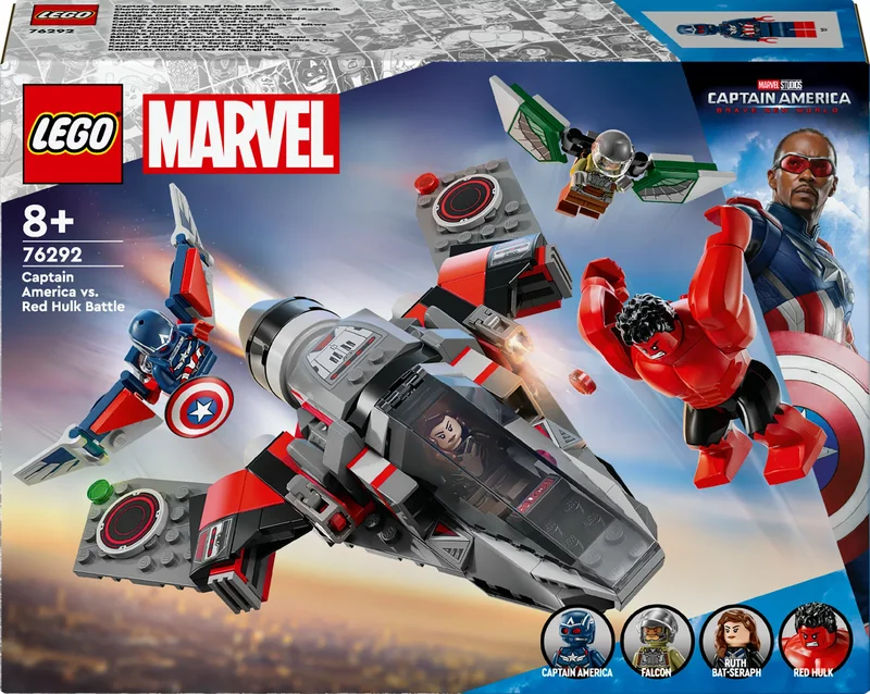 Product Image for LEGO Super Heroes Captain America mot Red Hulk 76292
