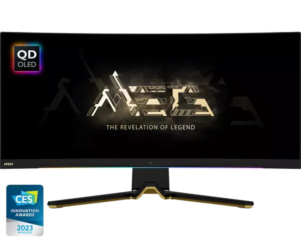 MEG 342C Curved / 34" / QD-OLED / 3440 x 1440 / 175 Hz / 0,03ms / 2xHDMI,DP,USB-C / AdaptiveSync (Fyndvara - Klass 1)