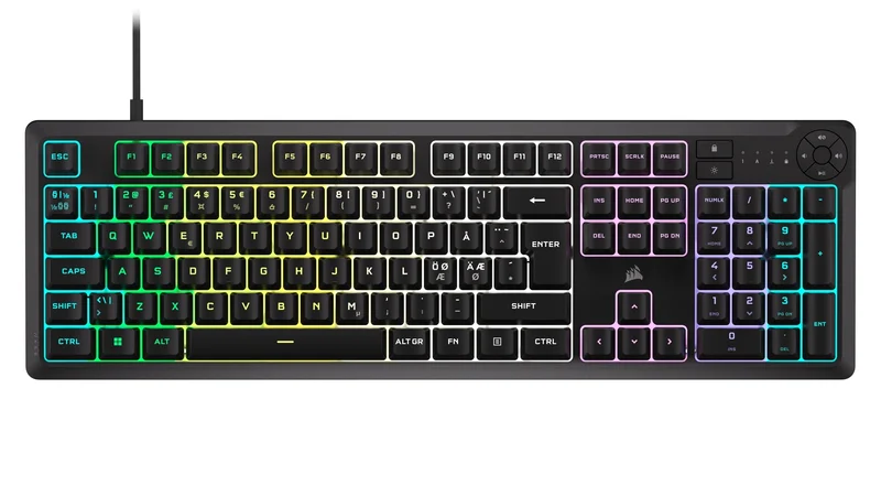 Product Image for Corsair K55 Core RGB Gaming Keyboard - Gamingtangentbord | Webhallen