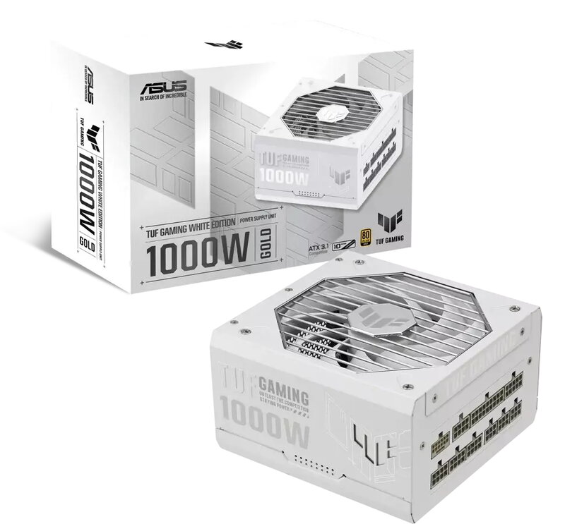 ASUS TUF Gaming 1000W Gold - White