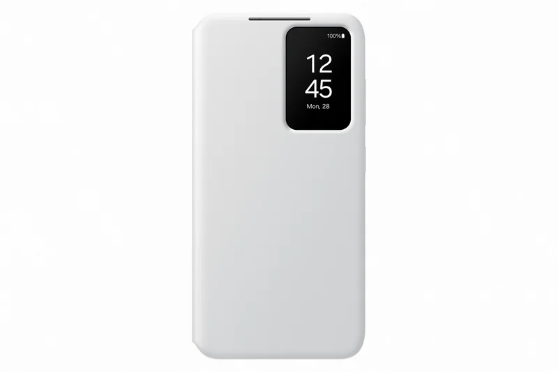 Product Image for Samsung Galaxy S24 Smart View Wallet Case - White