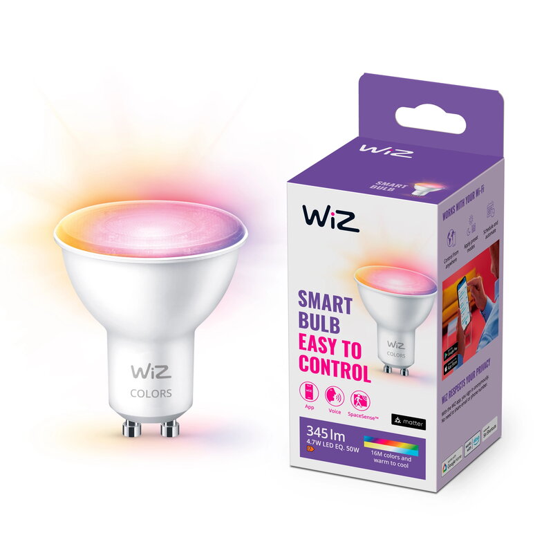 WiZ Wi-Fi RGB 50W GU10