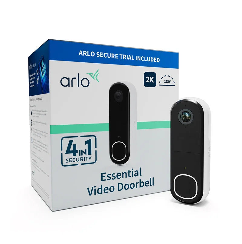 Product Image for Arlo Essential 2 2K Video Doorbell