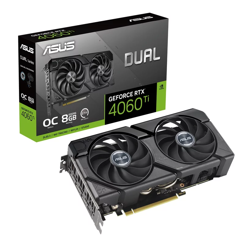 Product Image for ASUS Dual GeForce RTX 4060 Ti EVO 8GB OC