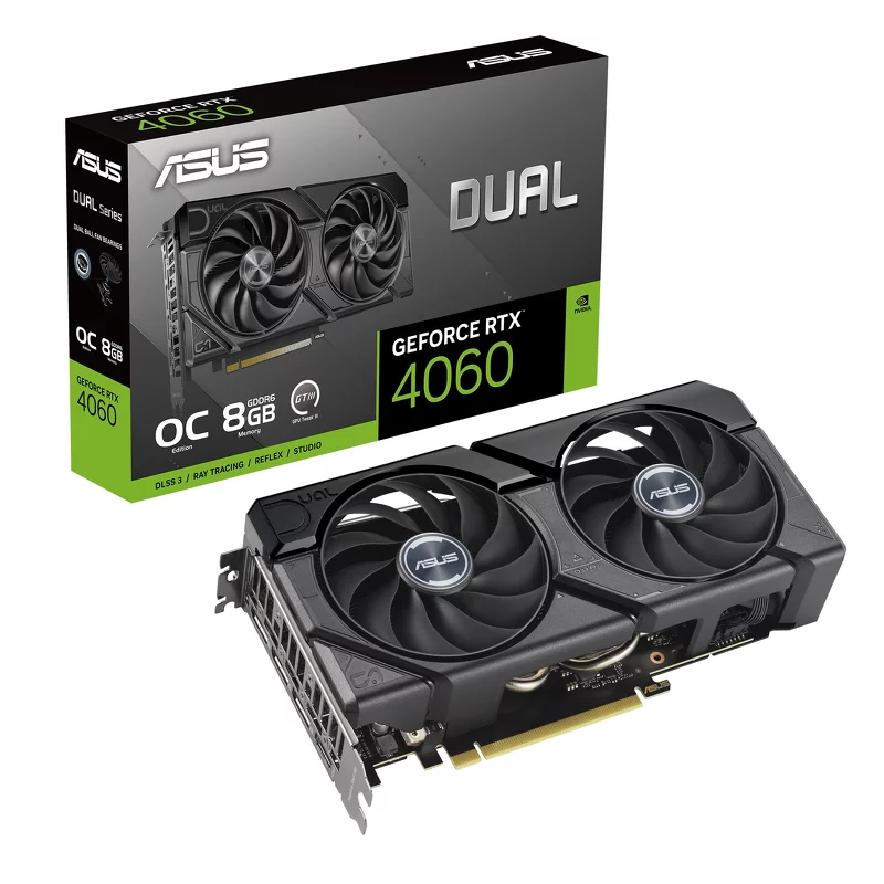 Product Image for ASUS Dual GeForce RTX 4060 EVO 8GB OC