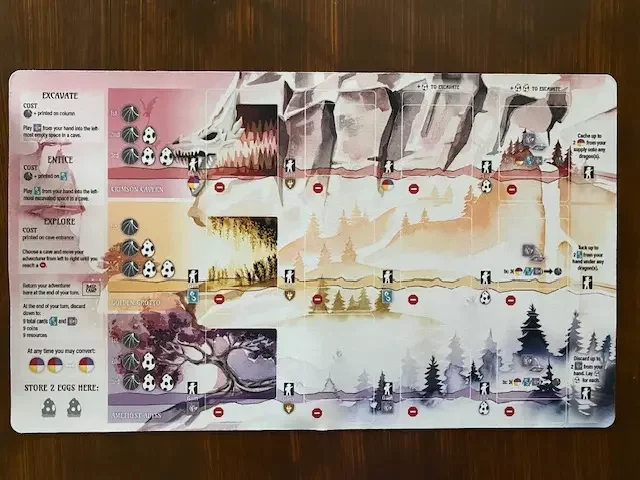 Product Image for Brädspel - Wyrmspan Playmat (2 st) - Tillbehör | Webhallen