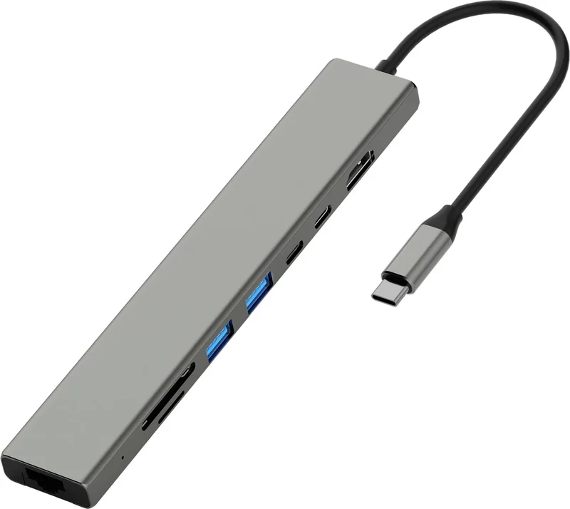 Product Image for Andersson USB-H3400 - USB-C 2A+2C+SD+Micro SD+Network - Tillbehör | Webhallen