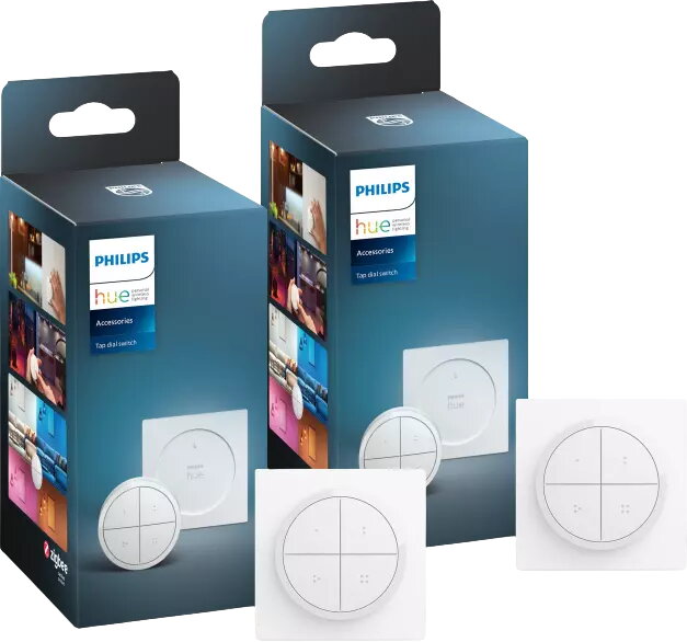 Philips Hue Tap Dial Switch EU - White 2-pack