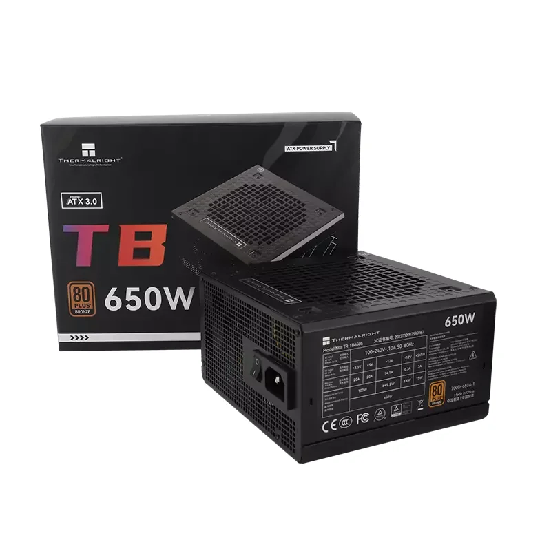 Product Image for Thermalright TR-TB650S / 650W / 80+ Bronze - Nätaggregat / PSU | Webhallen