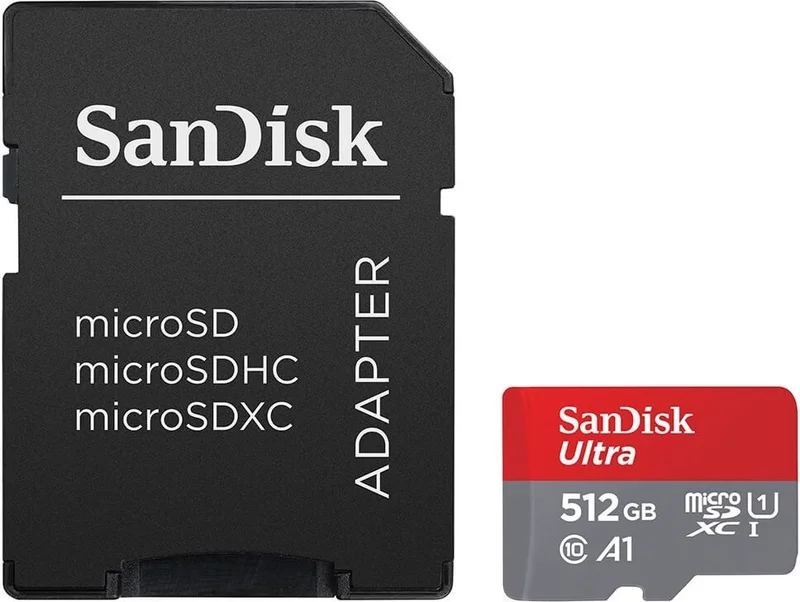 Product Image for SanDisk Ultra - 512GB / 150MB/s / microSDHC / Class 10 / UHS-I / Adapter