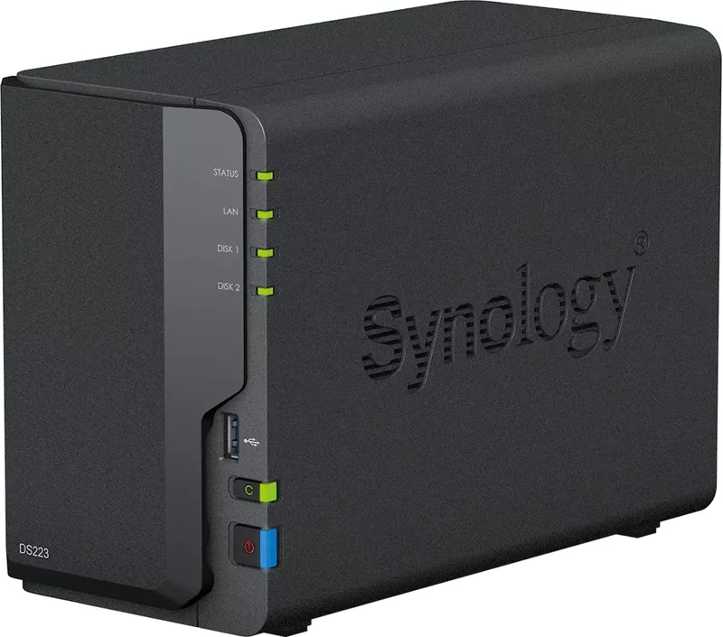 Product Image for Synology DiskStation DS223 - 2 fack / 1.7Ghz 4-Core / 2GB DDR4