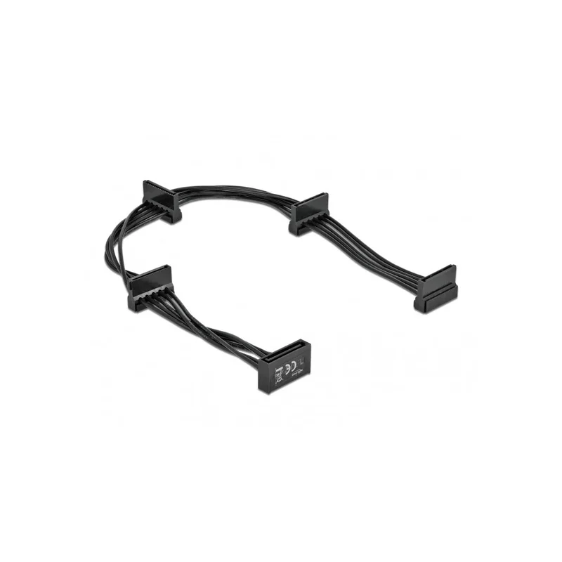 Product Image for Delock 4x-strömadapter Sata 15-pin