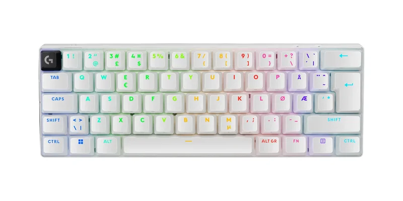 Product Image for Logitech G Pro X 60 Lightspeed - Tactile White - Gamingtangentbord | Webhallen