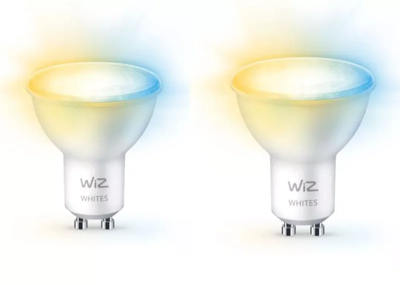 Product Image for WiZ Wi-Fi Warm white 50W GU10 x2 - Belysning | Webhallen