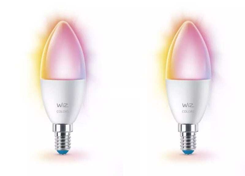 WiZ Wi-Fi RGB 40W E14 x2