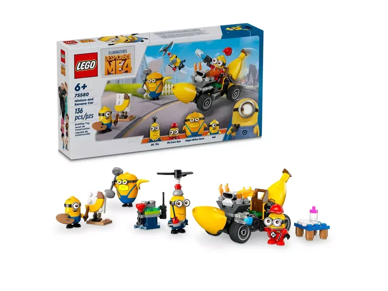 Product Image for LEGO Minions Minioner och bananbil 75580