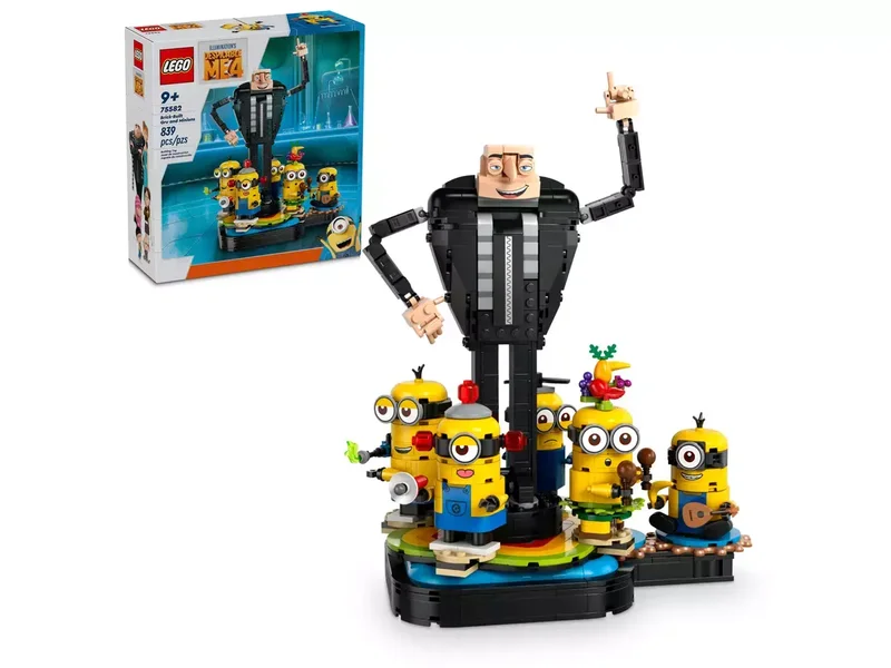 Product Image for LEGO Minions Klossbyggd Gru med minioner 75582