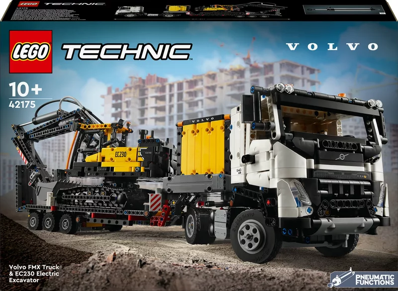 Product Image for LEGO Technic Volvo FMX lastbil & EC230 elgrävmaskin 42175