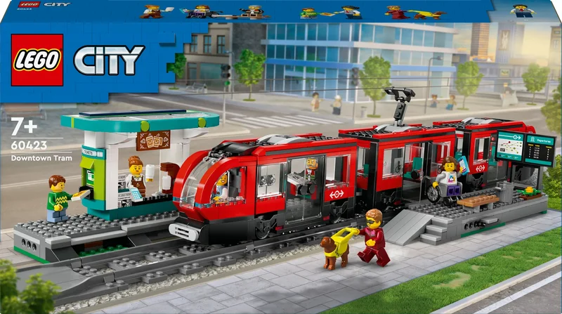 Product Image for LEGO City Spårvagn och station 60423