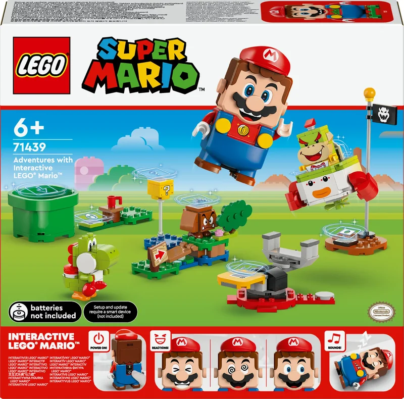 Product Image for LEGO Super Mario Äventyr med interaktiva LEGO Mario 71439