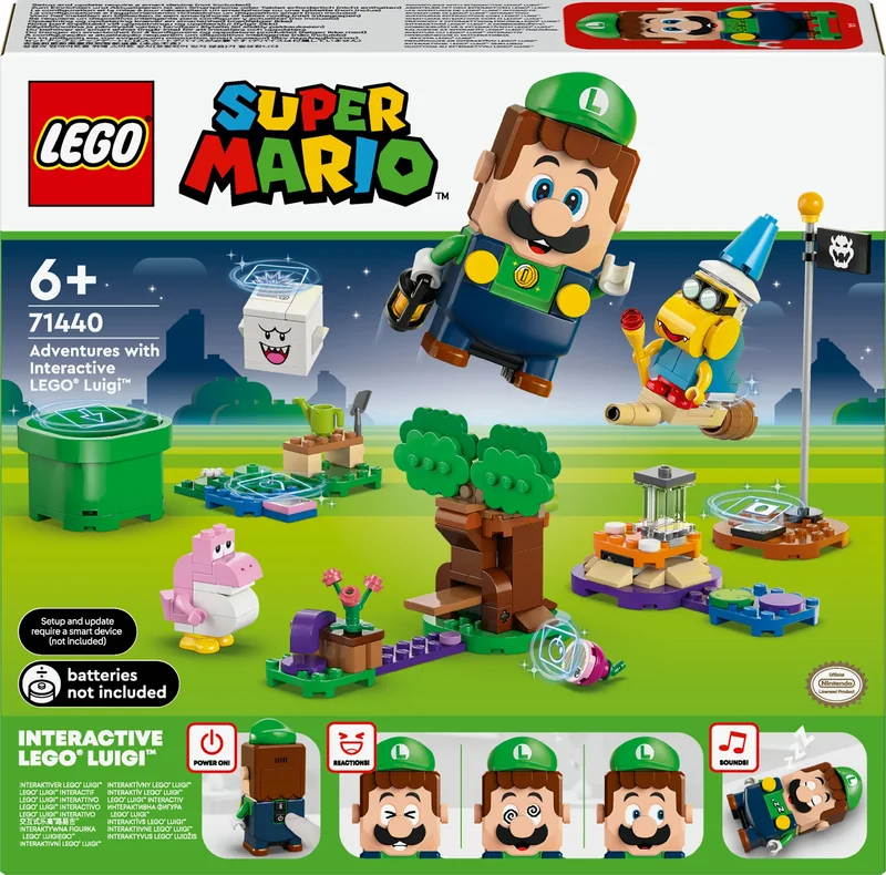 Product Image for LEGO Super Mario Äventyr med interaktiva LEGO Luigi 71440
